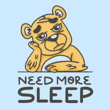Need More Sleep Tired GIF