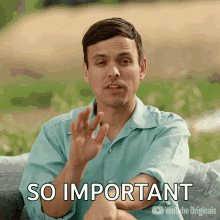 So Important Mitch Moffit GIF - So Important Mitch Moffit Shut It Off Asap GIFs