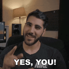 Yes You Rudy Ayoub GIF - Yes You Rudy Ayoub You'Re Right I'M Speaking To You GIFs