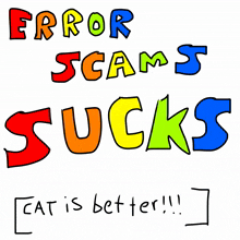 error scams