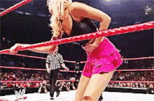 Stacy Keibler Molly Holly GIF - Stacy Keibler Molly Holly Dodge GIFs