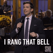 I Rang That Bell John Mulaney GIF - I Rang That Bell John Mulaney Saturday Night Live GIFs