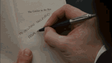 Chapter27movie Catcher In The Rye GIF - Chapter27movie Catcher In The Rye To And From Holden Caulfield GIFs