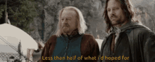 Lotr Theoden GIF - Lotr Theoden Less Than Half GIFs