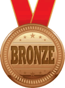 3rd place bronze medal