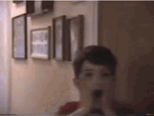 Kid Run Into Door GIF