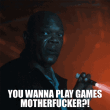 You Wanna Play Games Motherfucker Samuel L Jackson GIF - You Wanna Play Games Motherfucker Samuel L Jackson Marcus GIFs