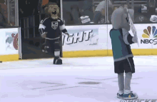 Bailey Attack Hockey GIF - Bailey Attack Hockey Mascot GIFs