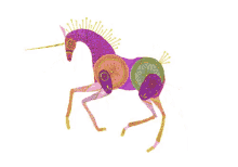 Unicorn Running GIF - Unicorn Running Art GIFs