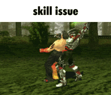 Tekken Tekken3 GIF - Tekken Tekken3 Skill Issue GIFs