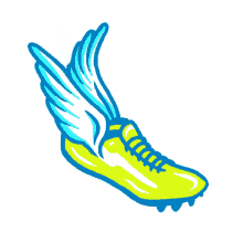 Yellow Shoes Wings GIF - Yellow Shoes Wings Flying Shoes GIFs