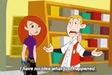 Kim Possible Ron Stoppable GIF - Kim Possible Ron Stoppable I Have No Idea What Just Happened GIFs