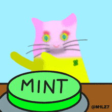 Quantum Cats Mint Button Taproot Wizards GIF