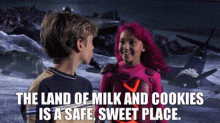 Sharkboy And Lavagirl The Land Of Milk And Cookies GIF - Sharkboy And Lavagirl The Land Of Milk And Cookies Is A Safe Sweet Place GIFs