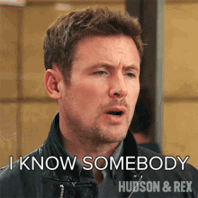 I Know Somebody Who Does Charlie Hudson GIF - I Know Somebody Who Does Charlie Hudson Hudson And Rex GIFs