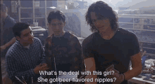 Heath Ledger Whats The Deal GIF - Heath Ledger Whats The Deal She Got Beer Flavored Nipples GIFs