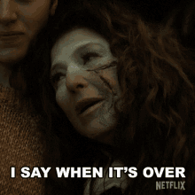 I Say Whent Its Over Boro GIF - I Say Whent Its Over Boro Catherine Keener GIFs