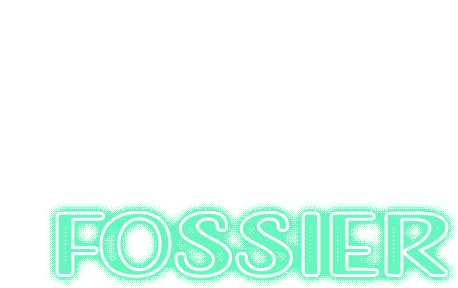 Fossier Fossier Neon Sticker - Fossier Fossier Neon Logo Stickers