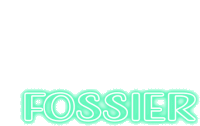 Fossier Fossier Neon Sticker - Fossier Fossier Neon Logo Stickers