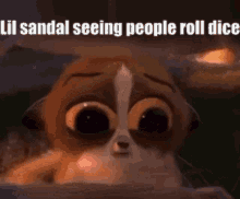 Lil Sandal Sandal GIF - Lil Sandal Sandal Dice Rolling GIFs