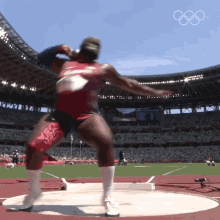 throw raven saunders nbc olympics shot put spin throw