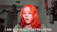 self deprecating