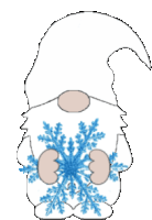 Winter Gnome Sticker - Winter Gnome Cold Stickers