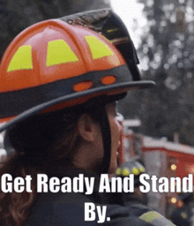 Station 19 Andy Herrera GIF - Station 19 Andy Herrera Get Ready And Stand By GIFs
