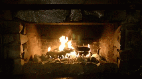 fireplace gif clipart
