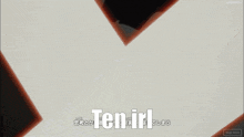 a screenshot of a video game with the word ten written on it