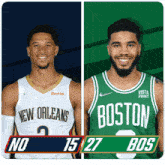 New Orleans Pelicans (15) Vs. Boston Celtics (27) First-second Period Break GIF - Nba Basketball Nba 2021 GIFs