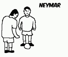 neymar soccer fake fall injured