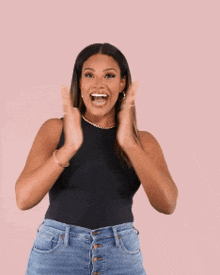 Clap Excited GIF - Clap Excited Kamie Crawford GIFs