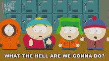 What The Hell Are You Gonna Do Stan Marsh GIF - What The Hell Are You Gonna Do Stan Marsh Eric Cartman GIFs