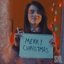 Merry Christmas Billie Eilish GIF