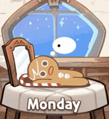 Monday To Sunday Cookie Run GIF - Monday To Sunday Cookie Run Memes GIFs