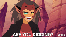 Are You Kidding Catra GIF - Are You Kidding Catra Shera And The Princesses Of Power GIFs