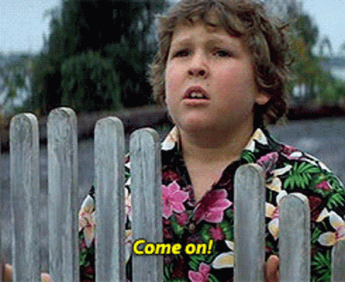 The Goonies Chunk GIF - The Goonies Chunk Come On GIFs