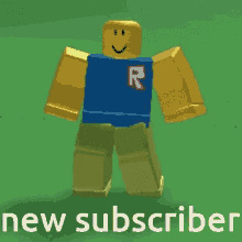 New Subscriber Roblox GIF