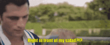 Taylor Swift Right In Front Of My Salad GIF - Taylor Swift Right In Front Of My Salad Salad GIFs