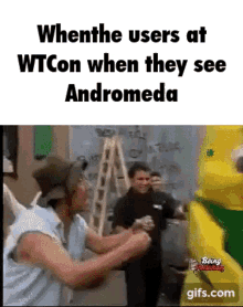 whenthe andromeda discord wtcon meme