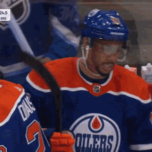 Oilers Wink GIF - Oilers Wink Evander Kane GIFs