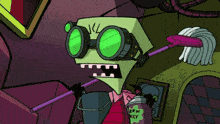 Invader Zim Spring Cleaning GIF