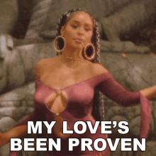 My Loves Been Proven Nia Sultana GIF - My Loves Been Proven Nia Sultana Proven Song GIFs