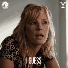 I Guess Beth Dutton GIF - I Guess Beth Dutton Kelly Reilly GIFs