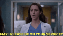 Greys Anatomy Jules Millin GIF - Greys Anatomy Jules Millin May I Please Be On Your Service GIFs