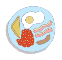 Bacon And Eggs Breakfast GIF - Bacon And Eggs Breakfast GIFs