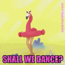 happy dance art dancing pink