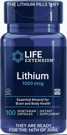 Lithium Pills Lithium GIF
