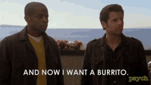 burrito hungry want a burrito shawn spencer james roday